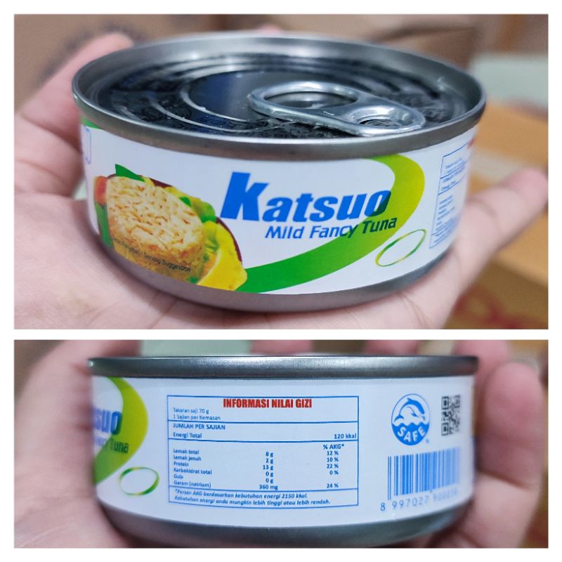 Umpan Pelet SunBell Tuna Katsuo Kaleng 70 gram