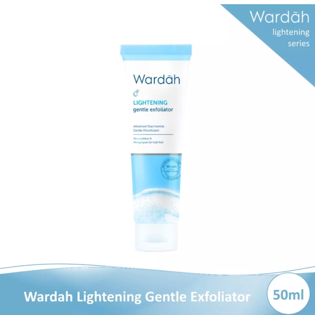 WARDAH Lightening Gentle Exfoliator 50ml - Amaze_Kosmetik
