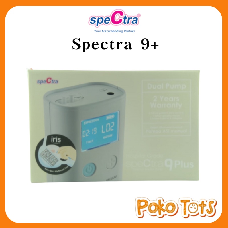 Spectra 9 Plus Electric Breast Pump NEW MOTOR Pompa Asi Elektrik Dual Pump 9+ WHS