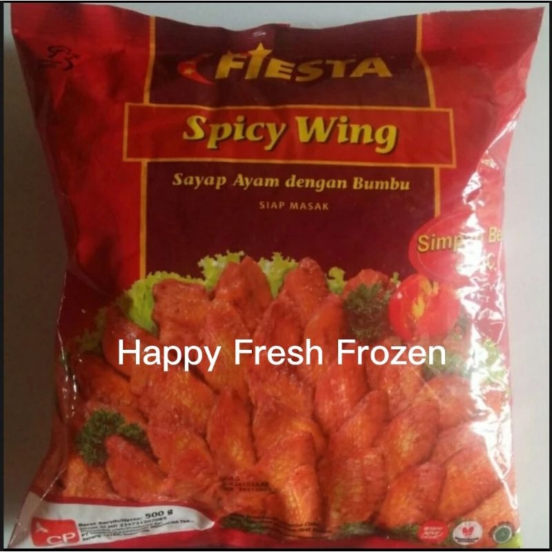 

Fiesta Spicy Wing Sayap Ayam Berbumbu 500 gram