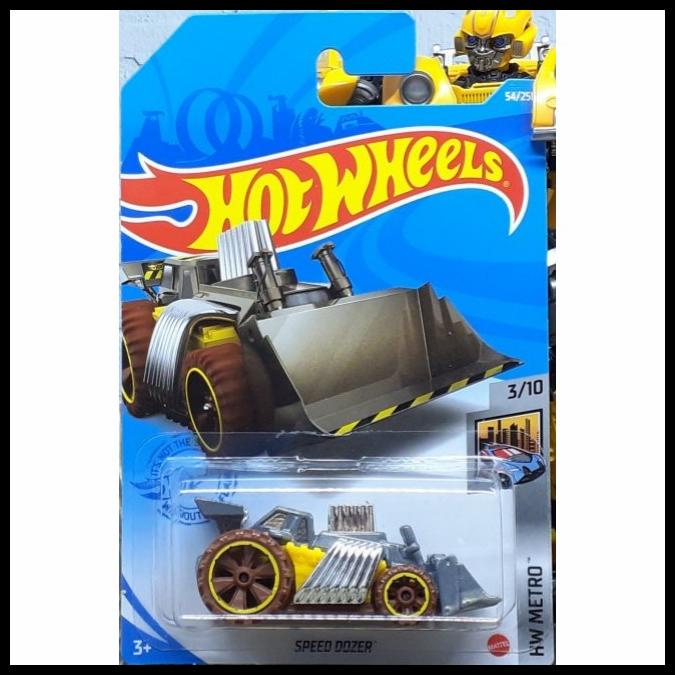 D 2021 Speed Dozer Hw Metro Hotwheels Hot Wheels Diecast Mobil