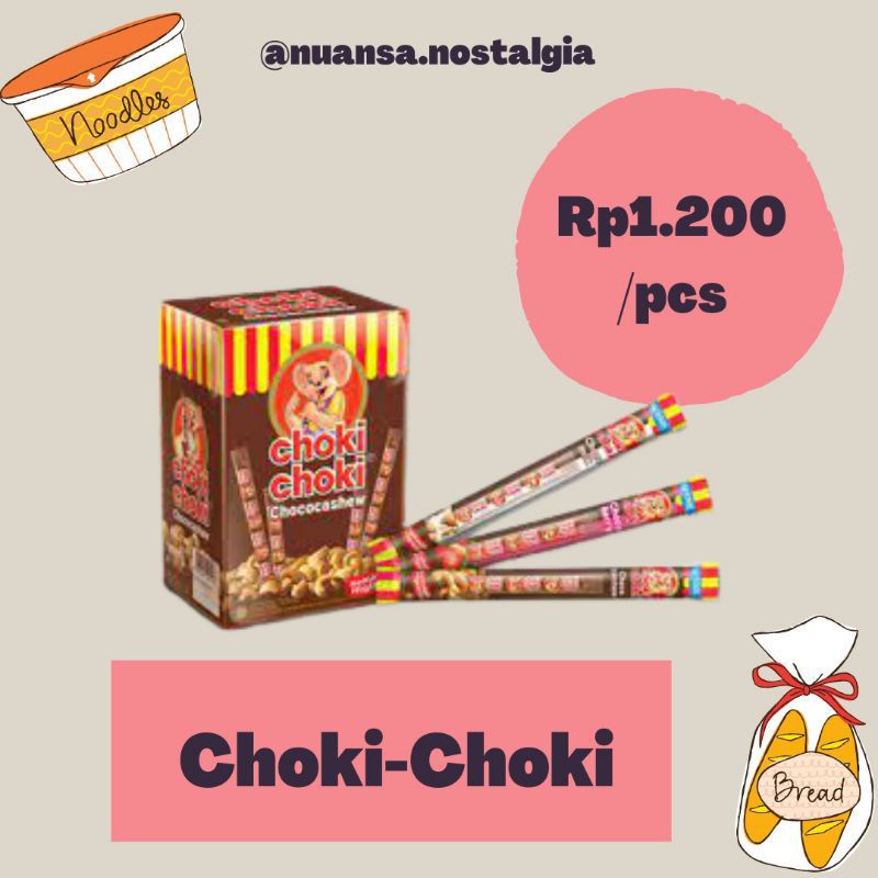 

TERMURAH! Jajan Jadul Choki Choki - Pasta Cokelat