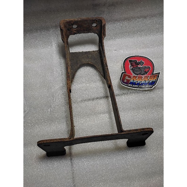 duduan Breket Plat Nomor Depan rx king tahun tua original