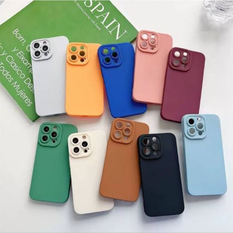 SILLICON SOFT CASE PRO CAMERA SAMSUNG A13 4G A23 A02S A03S A03 A71 A72 A21S A20/A30 S9+ A04E J510 J2 PRO A10 A10S A20S A14 5G A04 S20+ S9 A14 4G A54 A34 S23 S23+ A24 M14 5G