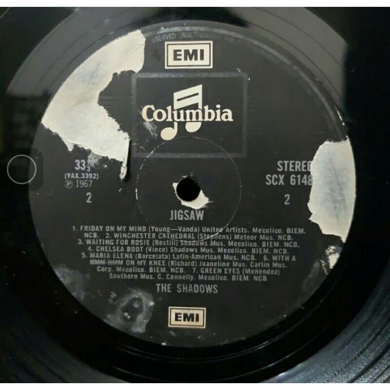 Vinyl Piringan Hitam 12&quot; The Shadows
