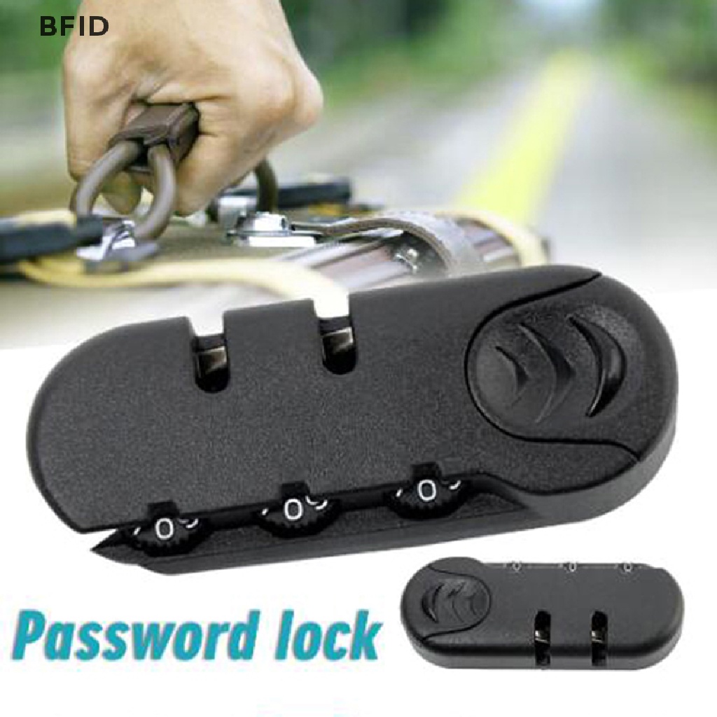 [BFID] Aksesoris Gembok Kombinasi Digit Untuk Kunci Tas Koper Travel Bag Code Lock [ID]