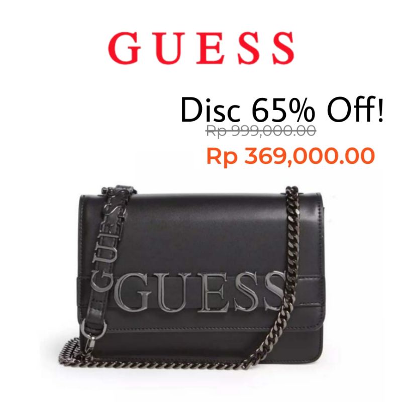 Guess Square Chain Sling Bag Original