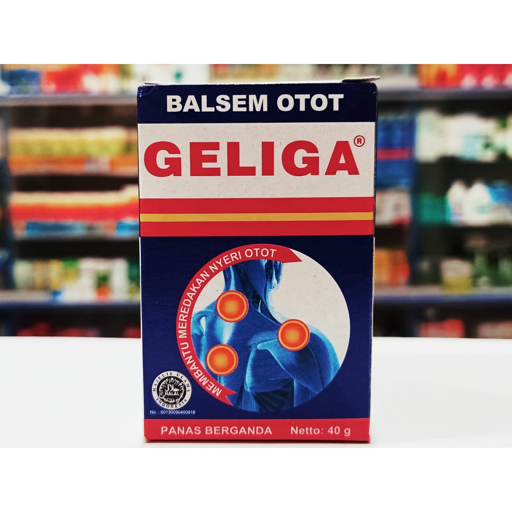 Balsem Otot Geliga 40gr - nyeri otot dan pegal linu