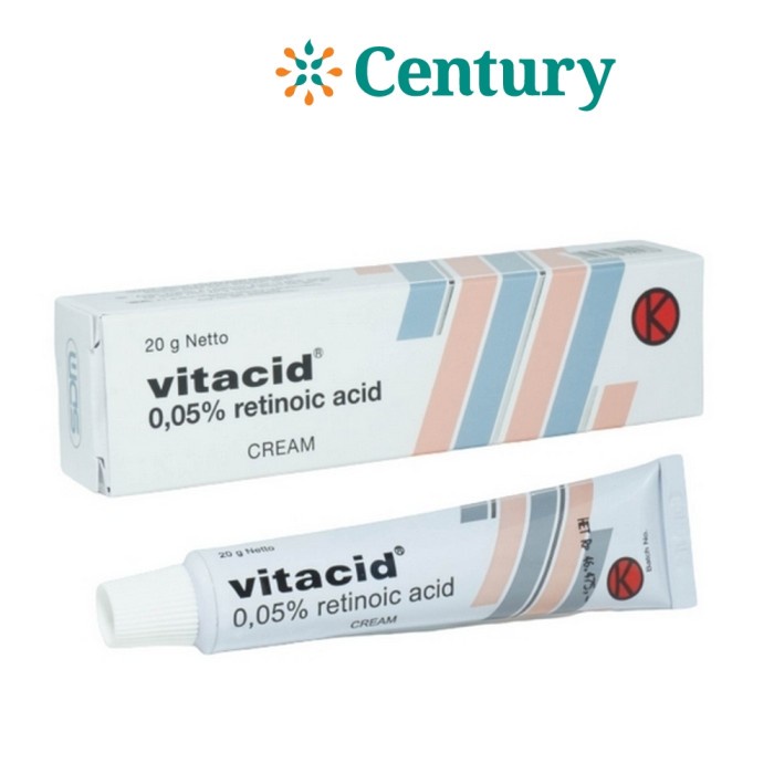 VITACID 0.05% CREAM 1 TUBE @ 20 G