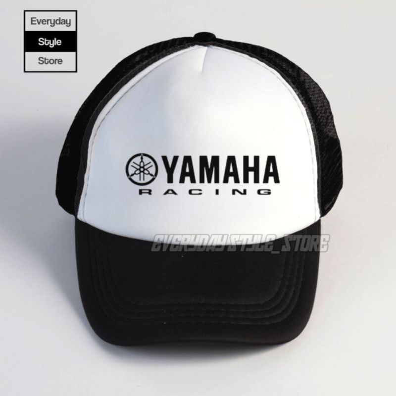 Topi Yamaha Racing Trucker Jaring / Topi Yamaha
