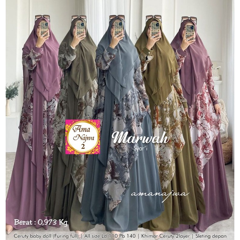 Marwah Syar'i Pakaian Muslim Wanita