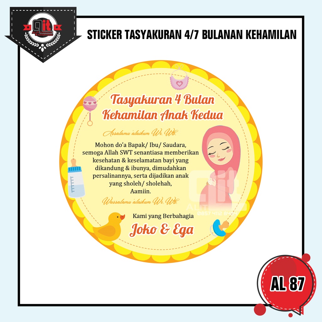 

sticker 7 bulanan kehamilan