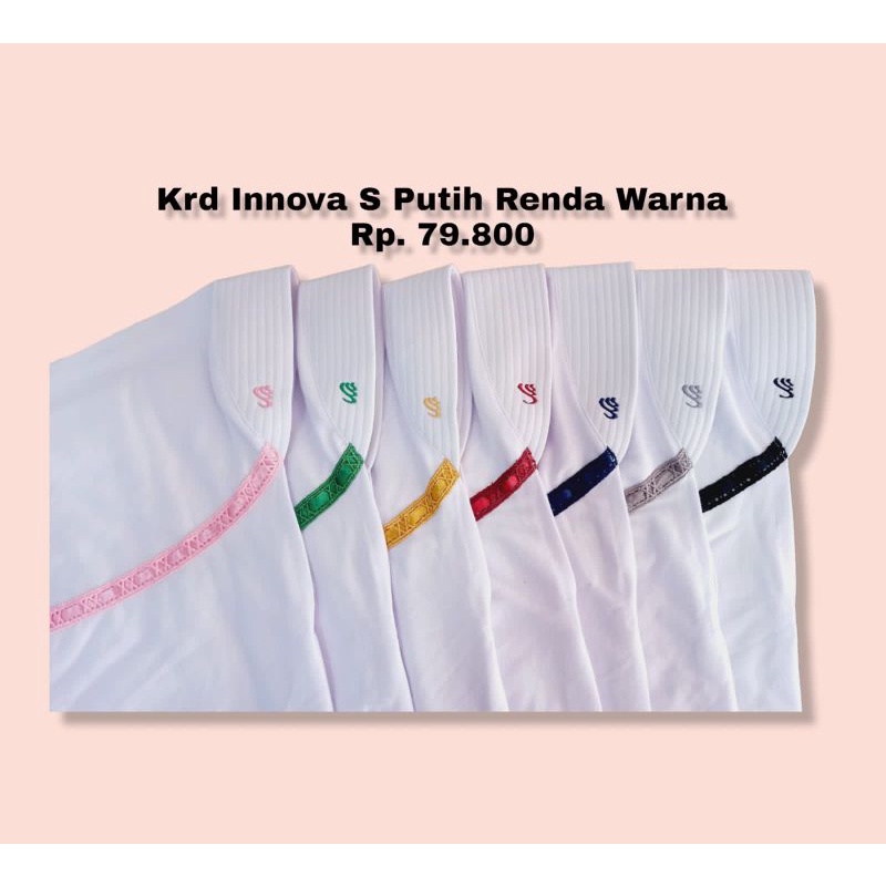 kerudung Rabbani Inova  putih Ukuran S