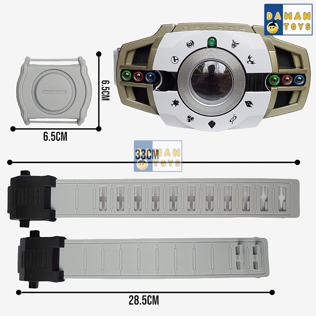 Sabuk Kamen Rider DX Decade Driver Belt