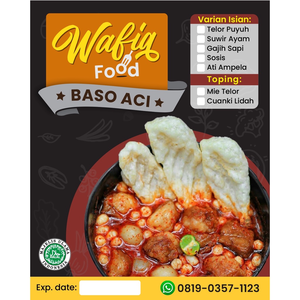 

Baso Aci Wafiq Food