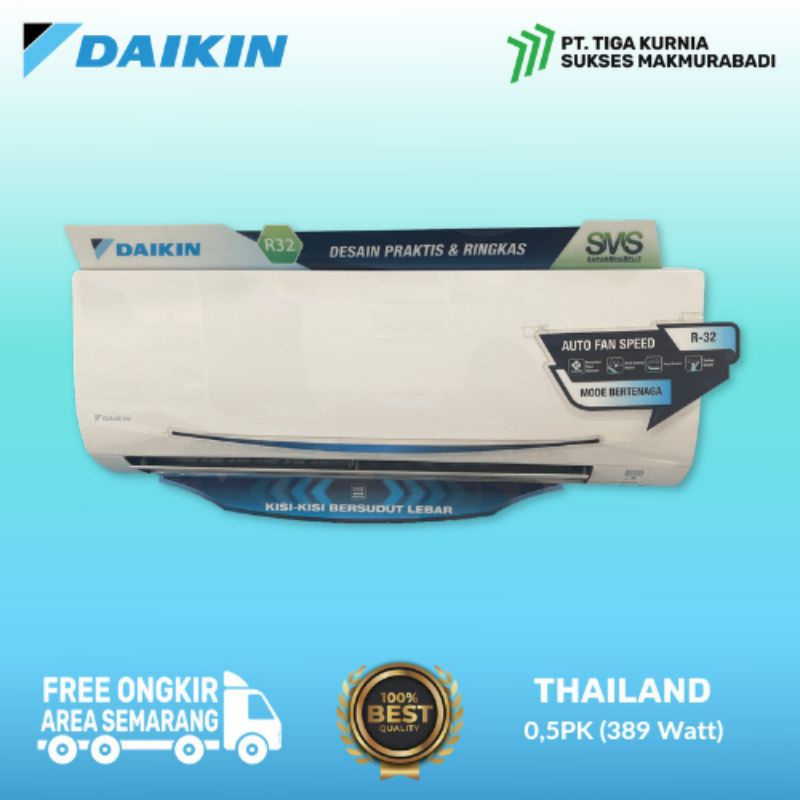 AC Daikin Standard Thailand 0.5PK (STC15NV)