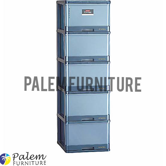 Lemari Lemari Plastik Excel Susun 5 Lion Star L5