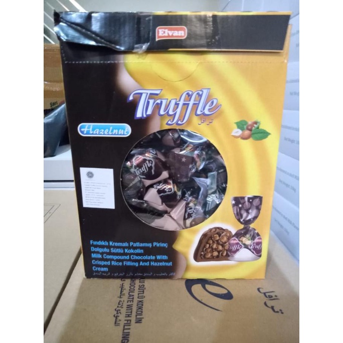 

Coklat truffle Turkey 1,8kg Hazelnut