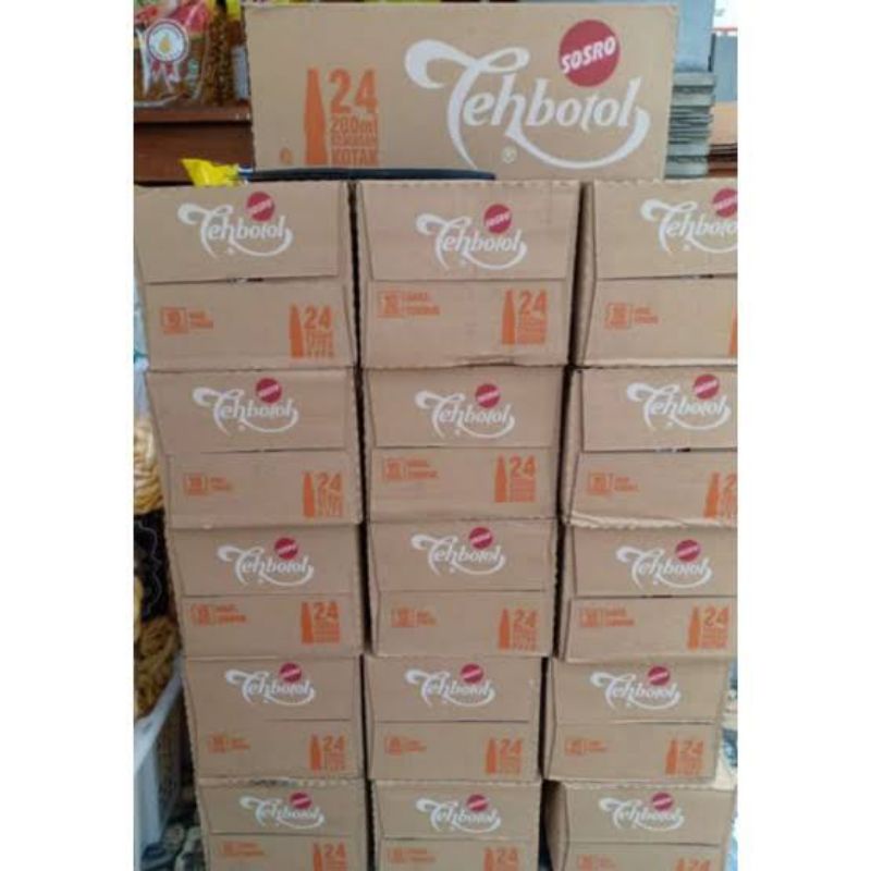 

teh botol kotak 200ml isi 24pcs