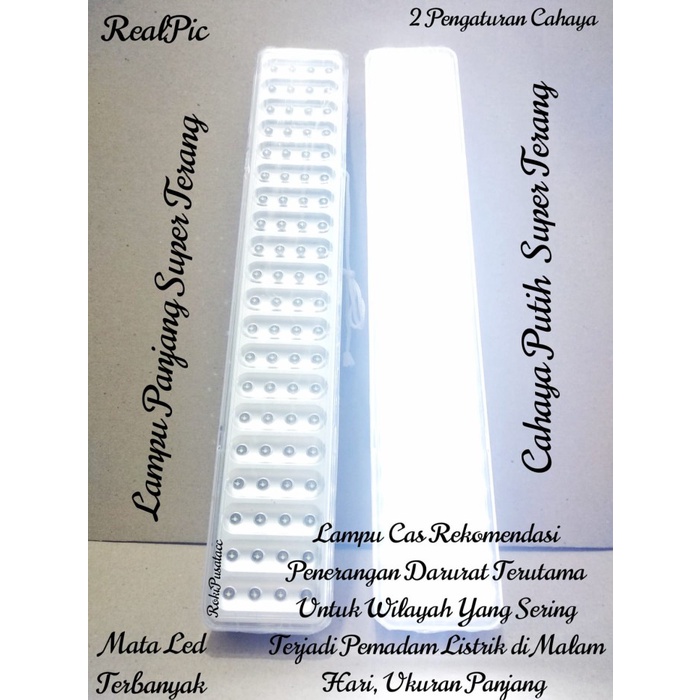 Lampu Lampu Emergency Panjang / Lampu Led Emergency Cas Super Terang