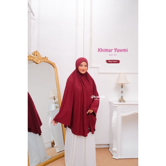 Khimar Yawmi Size XXL Kaos PE Mujahidah