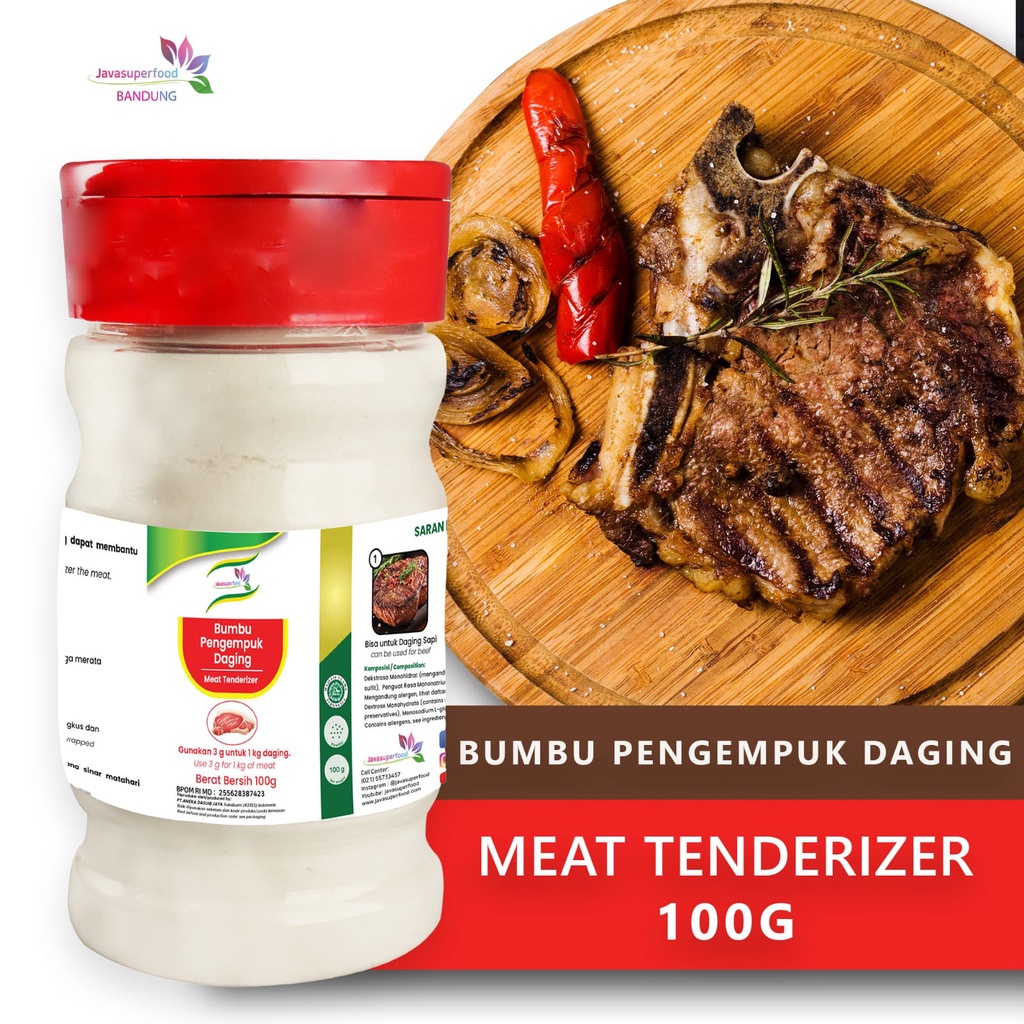 PENGEMPUK DAGING BUBUK / MEAT TENDERIZER 100g HALAL