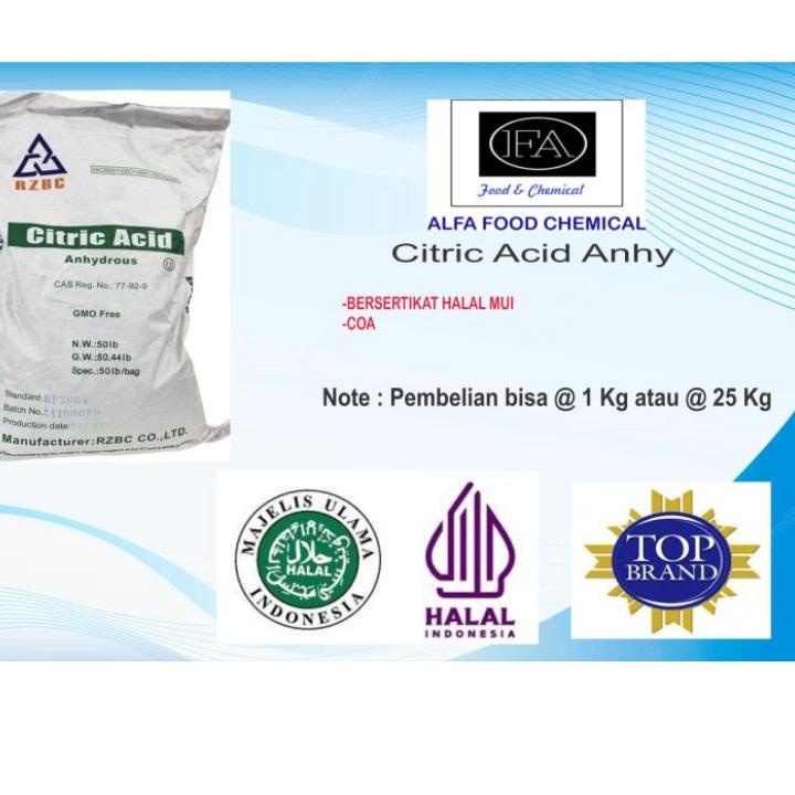 

trxRr8R2 CITRIC ACID ANHYDROUS EX RZBC / ASAM CITRUN