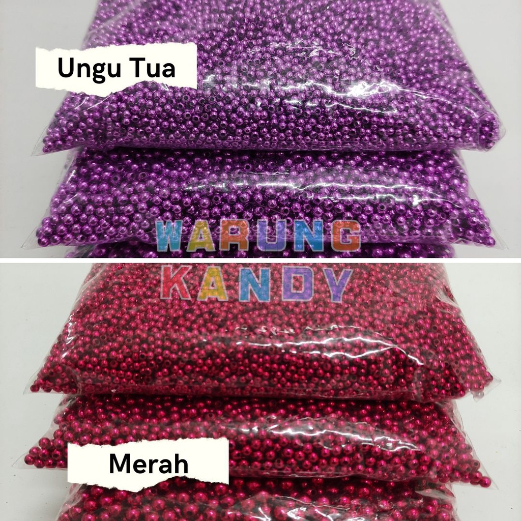 Mutiara Jepang 3mm ECER 100gram