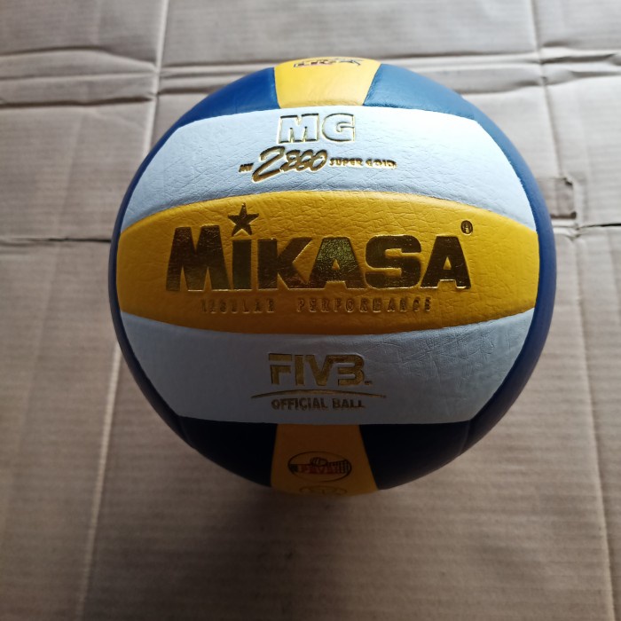 BOLA VOLI MIKASA MV 2200 SUPER GOLD (PVC LEMBUT)