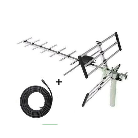 ANTENA + BOOSTER SANEX SN 889 DG / SN-889DG (FREE KABEL) GARANSI RESMI