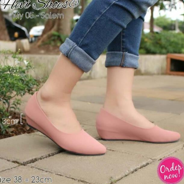 SLG.25Ja23ˢ– Fsb - Sepatu Basic Wedges  Wanita (My 03 - Series)