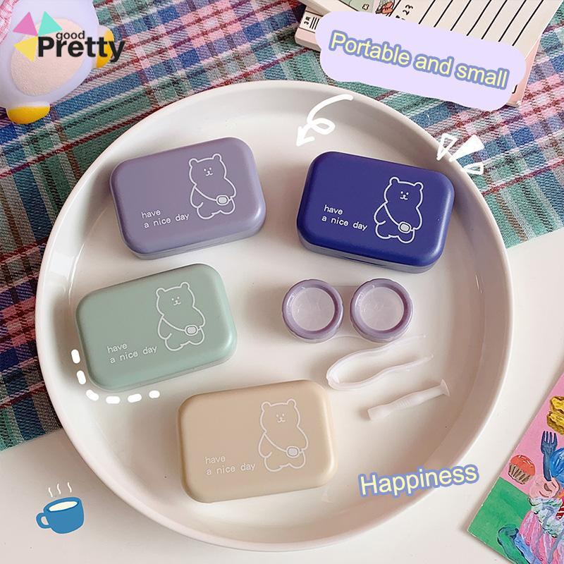 Wadah Kotak Penyimpanan Kontak Lens Mini Softlens Case Portable - PD