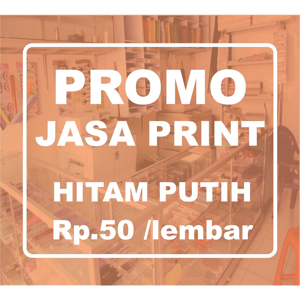 

JASA PRINT HITAM PUTIH DOKUMEN, SKRIPSI, MAKALAH, BUKU, DLL