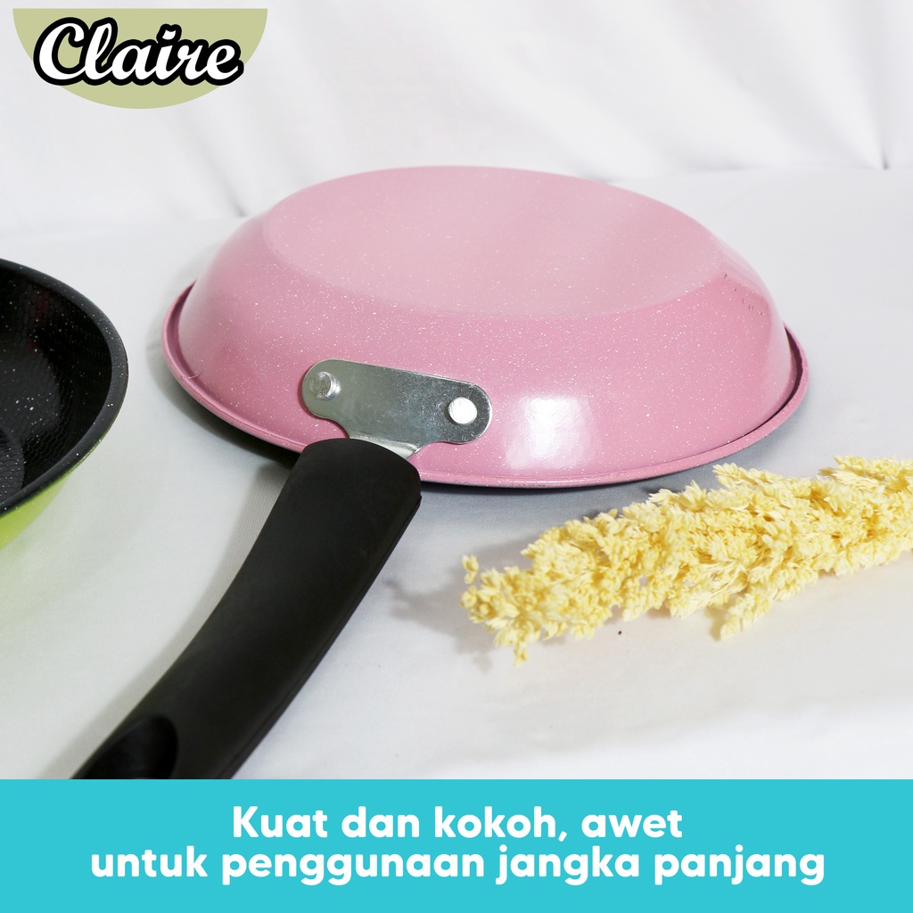 FRYPAN UKURAN 22CM / FRYPAN ANTI LENGKET / FRYPAN WARNA