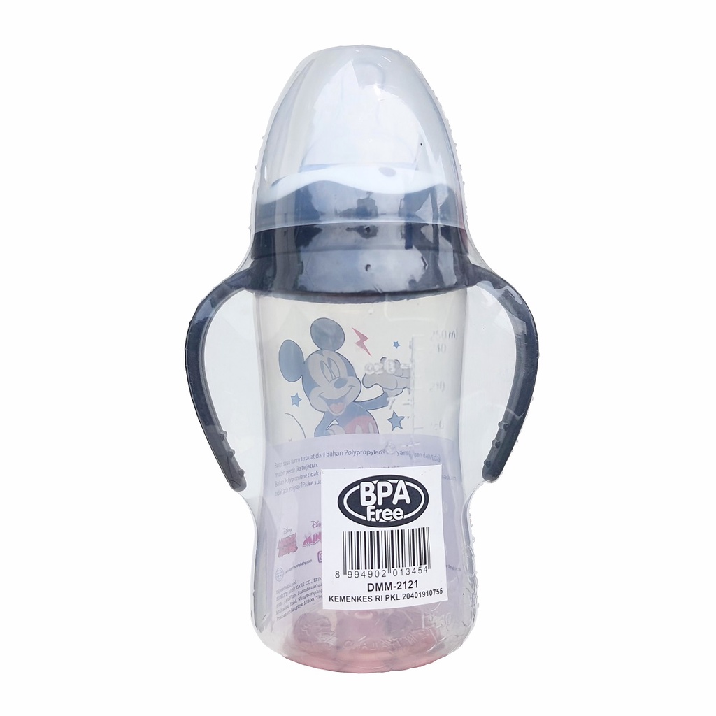 Lusty Bunny Disney Baby Bottle Handle Botol Wideneck Mickey Minnie