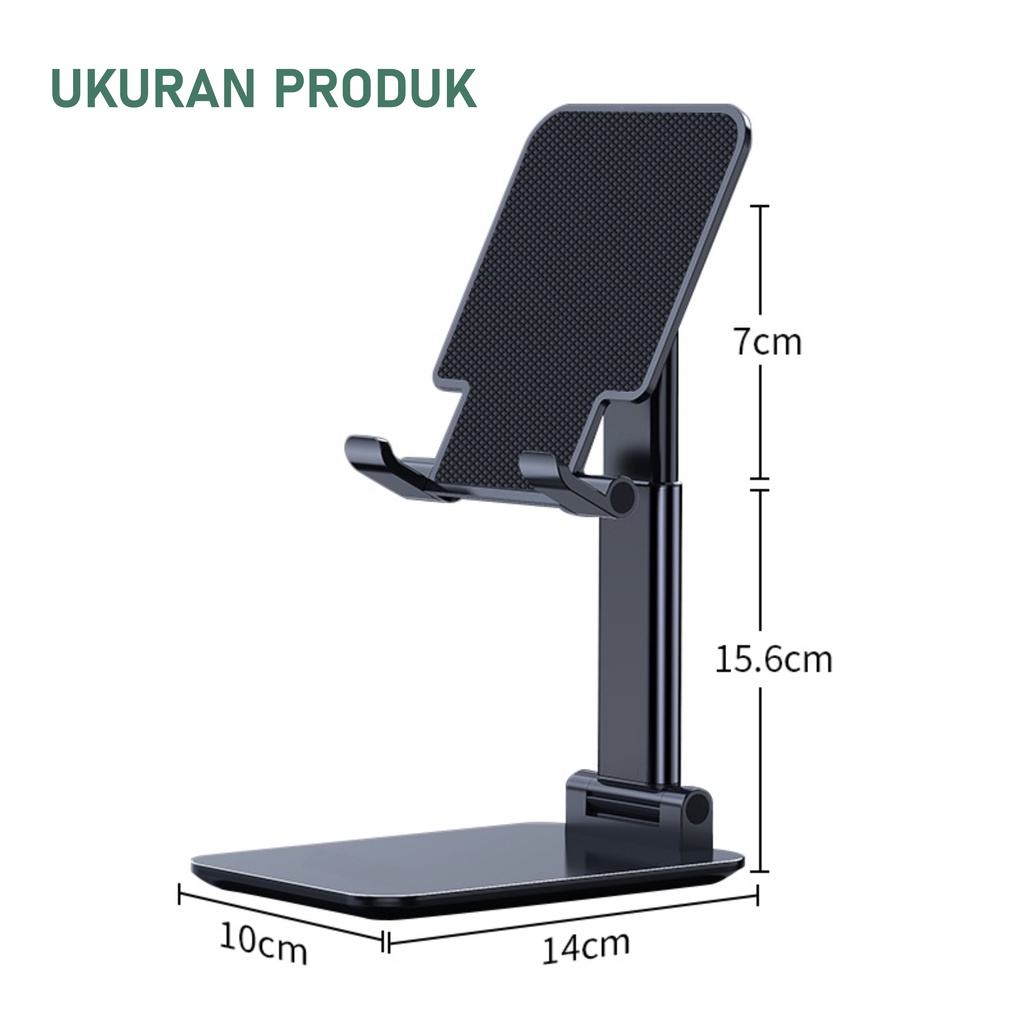 Phone holder / dudukan hp / tatakan hp / phone stand / stand hp meja