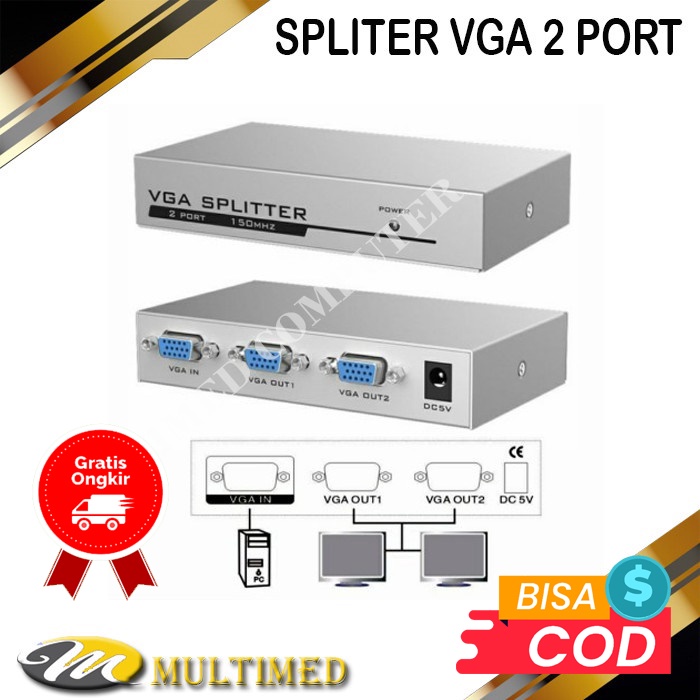 VGA Spliter 2 Port