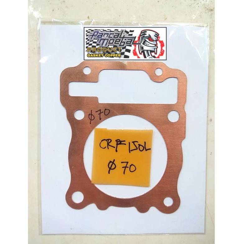WZF PACKING TEMBAGA CRF 150L DM66 68 70 72MM PACKING BLOKHEAD TEMBAGA CRF BOREUP PERPAK TEMBAGA CRF 
