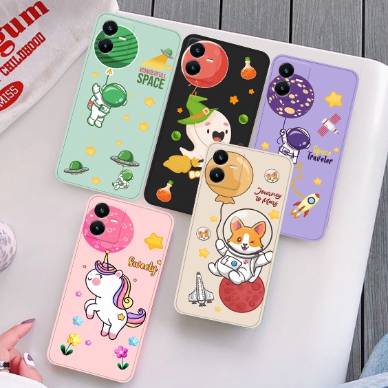 [UV-08] Softcase Macaron For Vivo Y22 casing Y22 case Y22 softcase Y22 Case Y22 Casing  Y22 Kesing Y