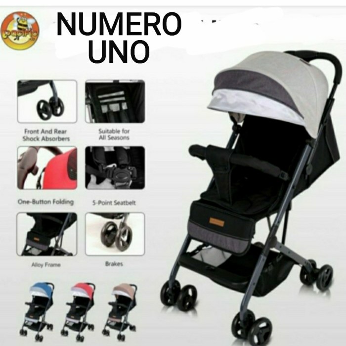 Promo Stroller Pacific Baby K9000 Cabin Size Limited