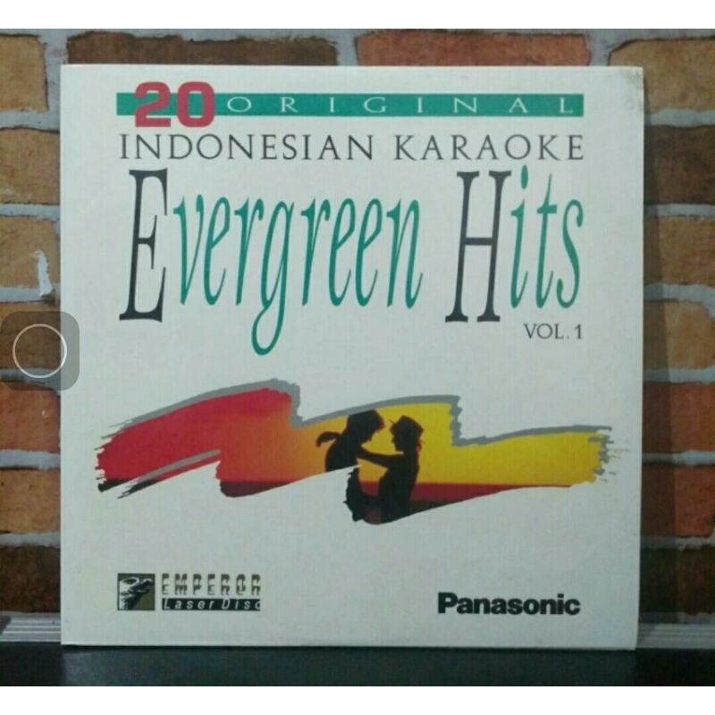 Kaset Laser disc Evergreen Hits vol.1