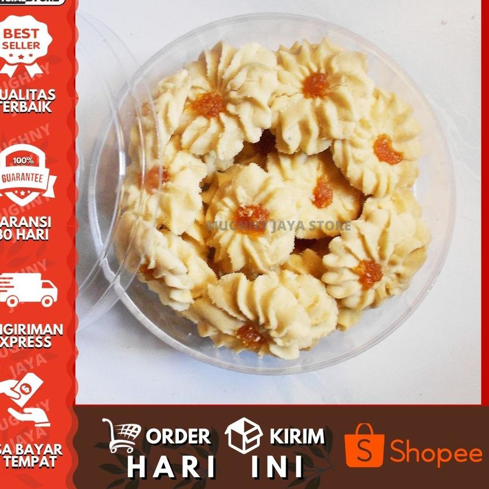 

id4a4Zo PROMO DISCOUNT !!! COD !!! Kue kering semprit Isi 250 gram (1/4 Kg Per Toples) cemilan keluarga