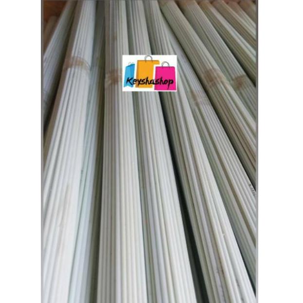 Product Impor [Gratis Emas] RUJI FIBER STIK 60CM PUTIH SUSU-CREAM GADING LENGKAP UKURAN UNTUK KANDAN