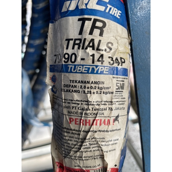 Ban Luar Motor 70 90 14 Trail TR Motor Beat Mio Roda Depan