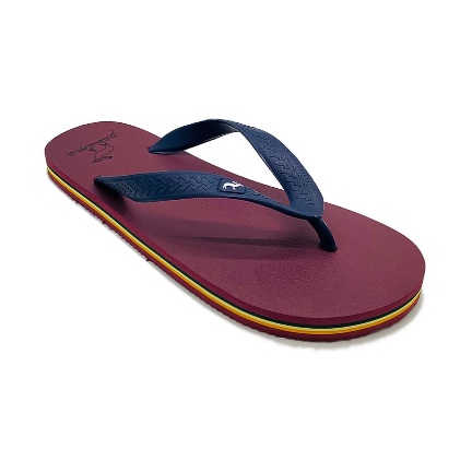 Sandal Panama Classic / Sendal Jepit Pria Merah Bata / Sandal Pantai M2