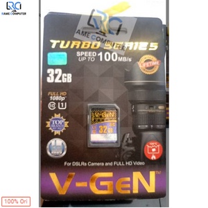 Memory camera SDHC Vgen 32gb turbo class10 SD Card vgen