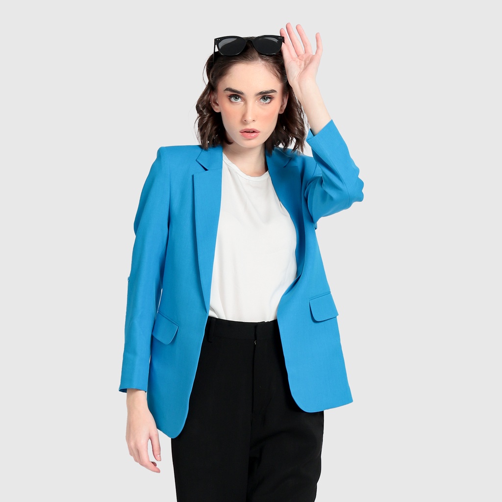 Jaraas Blazer -  Blue Tosca