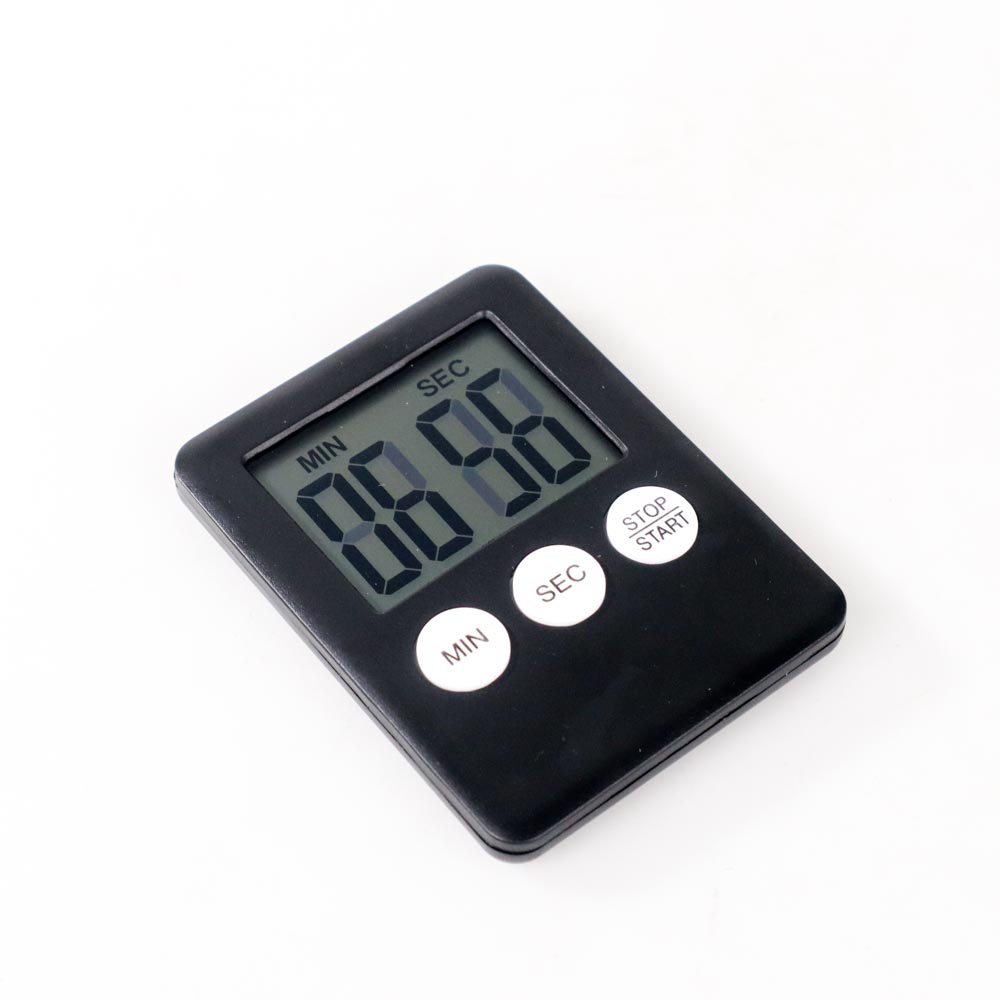 Mini Timer Digital Dapur - 704AAB - Black - OMHX1JBK