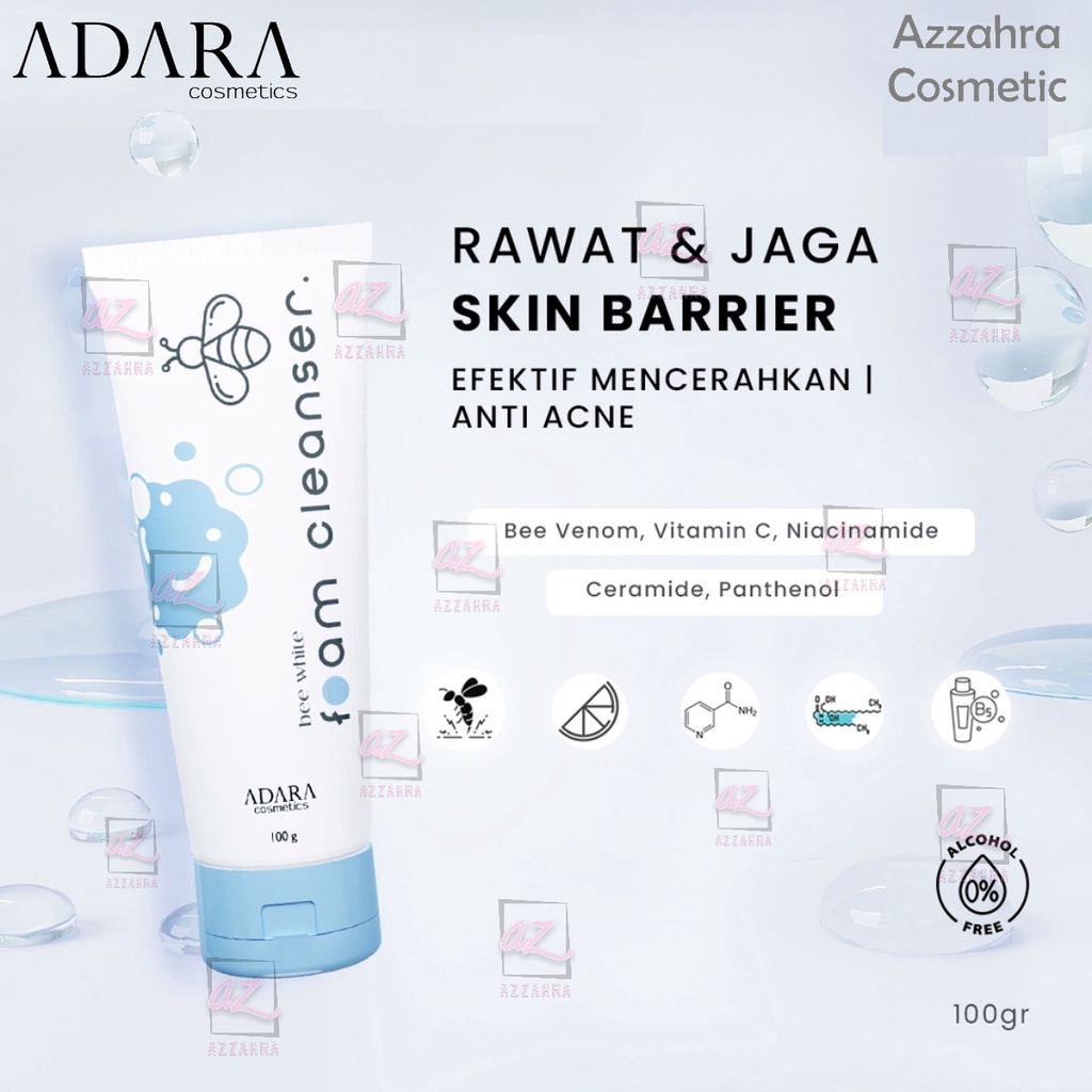 ADARA Bee White Foam Cleanser - 100ml