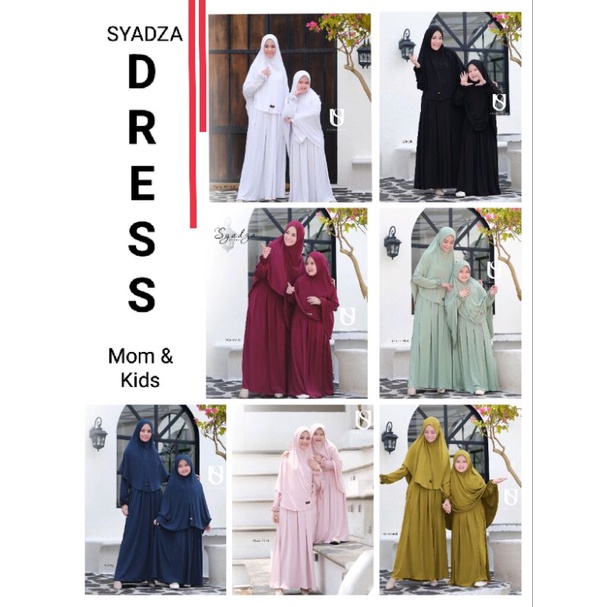 Gamis Dress SYADZA by UMMA Syari